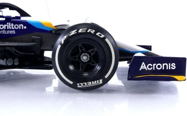 Formule 1 Williams Racing Mercedes FW43B #63 (G. Russell) Saudi Arabian GP 2021 - 1:18 - Minichamps Formule 1 Williams Racing Mercedes FW43B #63 (G. Russell) Saudi Arabian GP 2021 - 1:18 - Minichamps