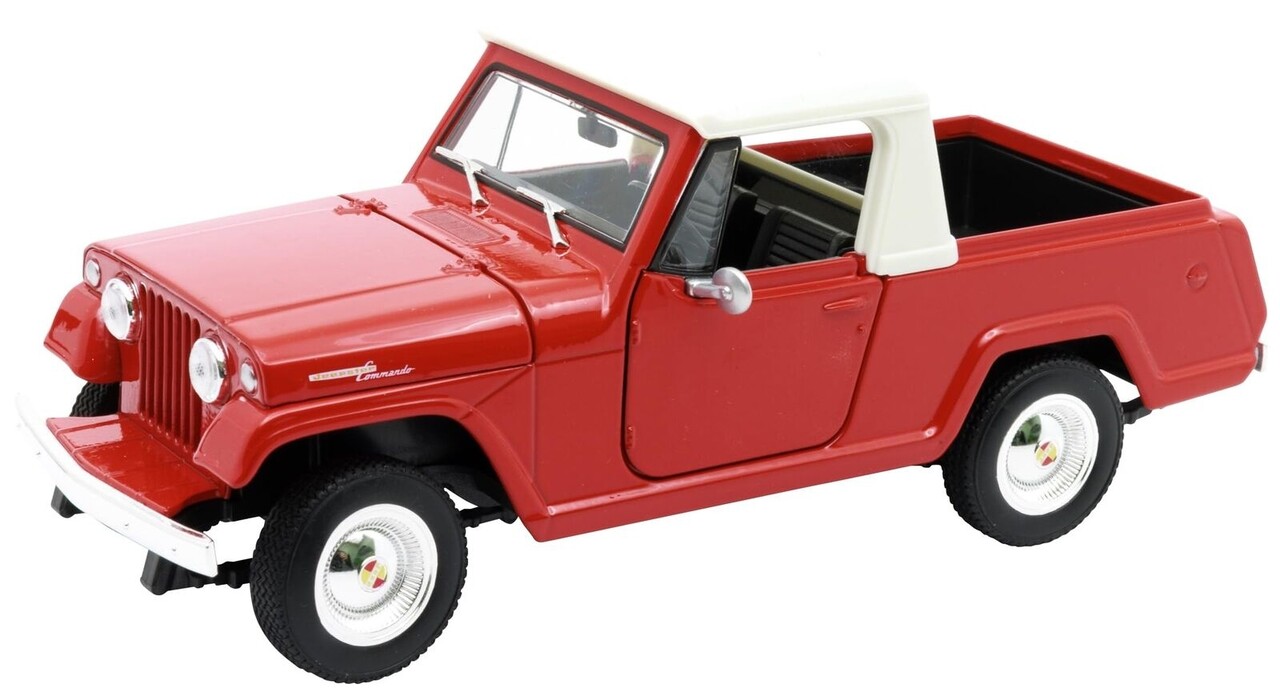 Jeep Jeep Jeepster Commando Pick-Up 1967 - 1:24 - Welly Jeep Jeep Jeepster Commando Pick-Up 1967 - 1:24 - Welly