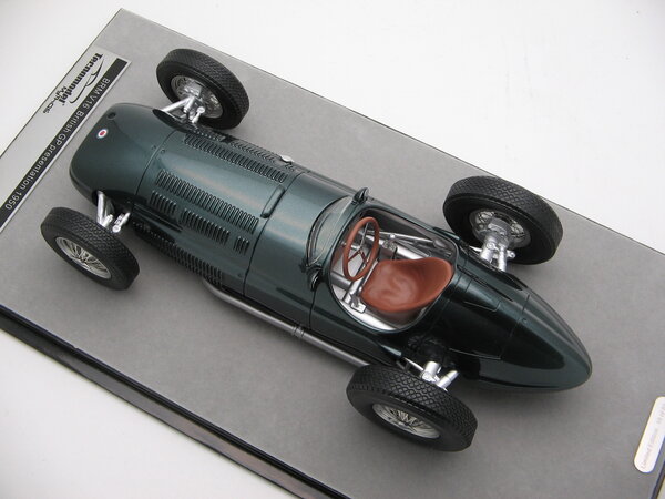 Formule 1 BRM V16 British GP Presentation 1950 - 1:18 - Tecnomodel Mythos Formule 1 BRM V16 British GP Presentation 1950 - 1:18 - Tecnomodel Mythos