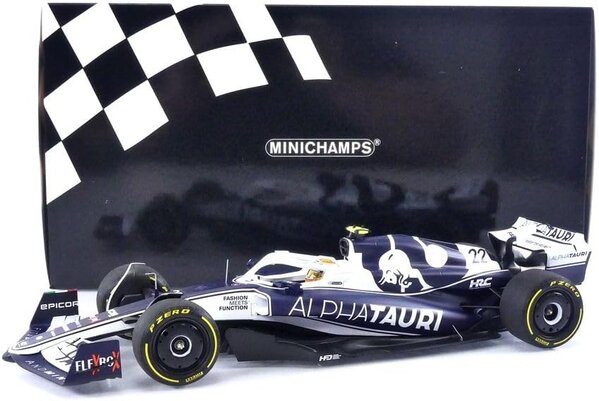 Formule 1 Scuderia Alphatauri AT03, Y. Tsunoda, Bahrain GP 2022 - 1:18 - Minichamps Formule 1 Scuderia Alphatauri AT03, Y. Tsunoda, Bahrain GP 2022 - 1:18 - Minichamps