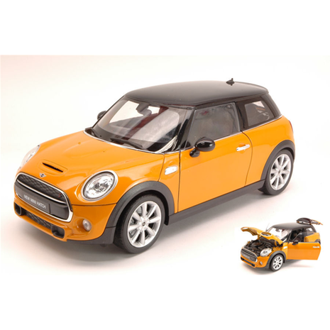 Mini New Mini Hatch 2015 - 1:18 - Welly Mini New Mini Hatch 2015 - 1:18 - Welly