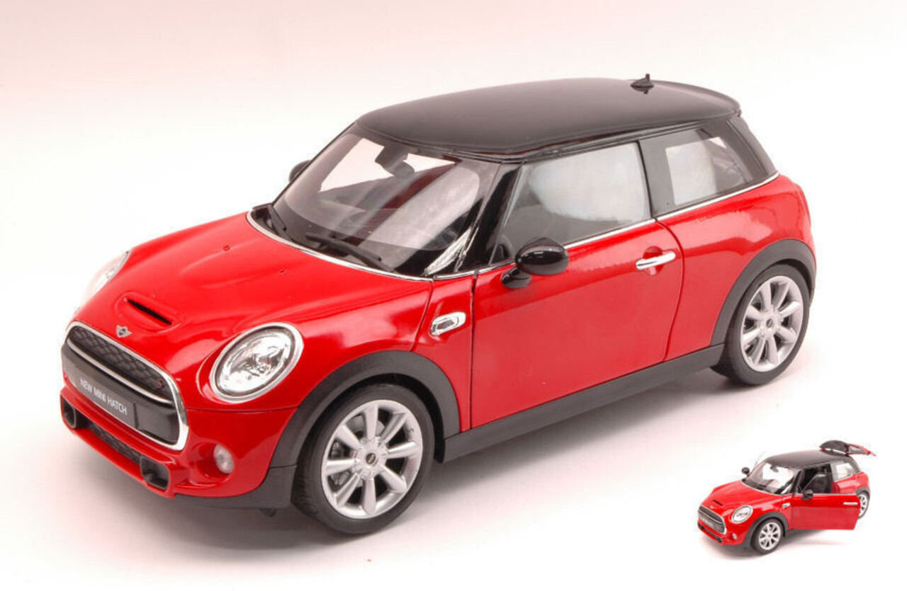 Mini New Mini Cooper S 2014 - 1:18 - Welly Mini New Mini Cooper S 2014 - 1:18 - Welly