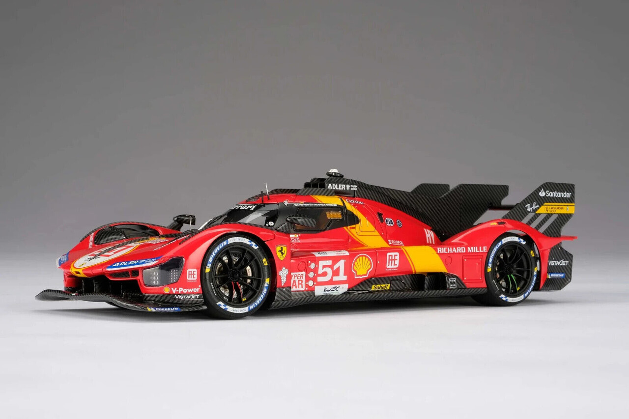 Ferrari Ferrari 499P Hypercar #51 Winner 24H Le Mans 2023 - 1:18 - Amalgam Ferrari Ferrari 499P Hypercar #51 Winner 24H Le Mans 2023 - 1:18 - Amalgam