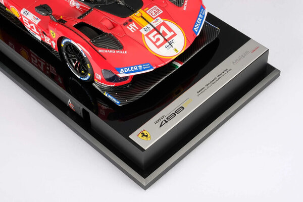Ferrari Ferrari 499P Hypercar #51 Winner 24H Le Mans 2023 - 1:18 - Amalgam Ferrari Ferrari 499P Hypercar #51 Winner 24H Le Mans 2023 - 1:18 - Amalgam