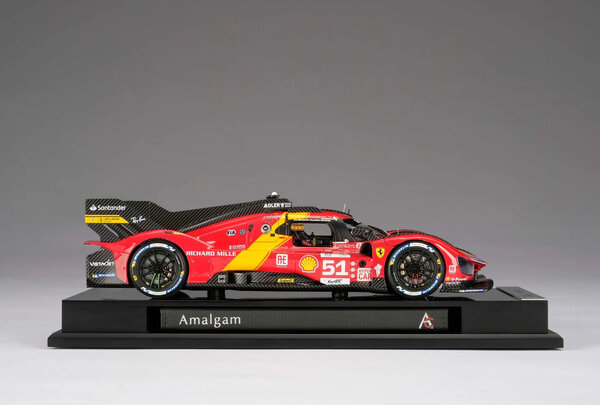 Ferrari Ferrari 499P Hypercar #51 Winner 24H Le Mans 2023 - 1:18 - Amalgam Ferrari Ferrari 499P Hypercar #51 Winner 24H Le Mans 2023 - 1:18 - Amalgam