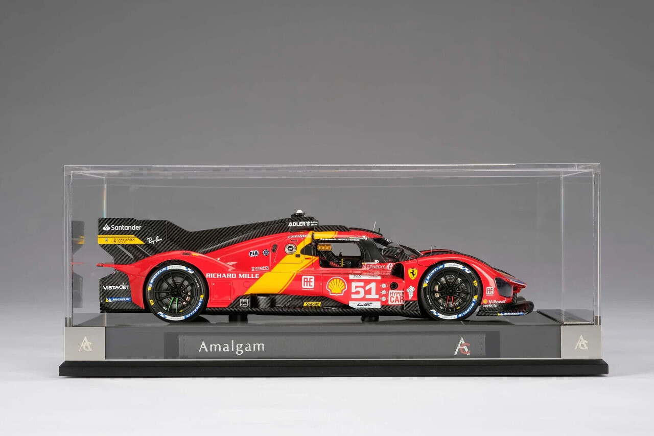 Ferrari Ferrari 499P Hypercar #51 Winner 24H Le Mans 2023 - 1:18 - Amalgam Ferrari Ferrari 499P Hypercar #51 Winner 24H Le Mans 2023 - 1:18 - Amalgam
