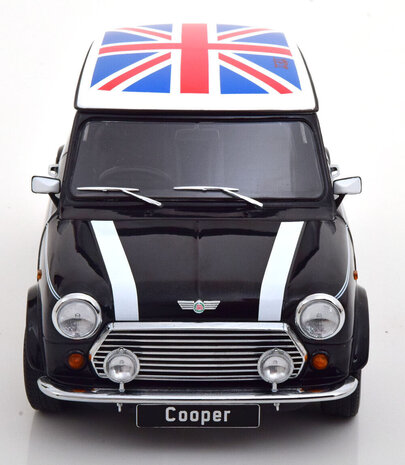 Mini Mini Cooper RHD  1992 + Union Jack - 1:12 - KK Scale
