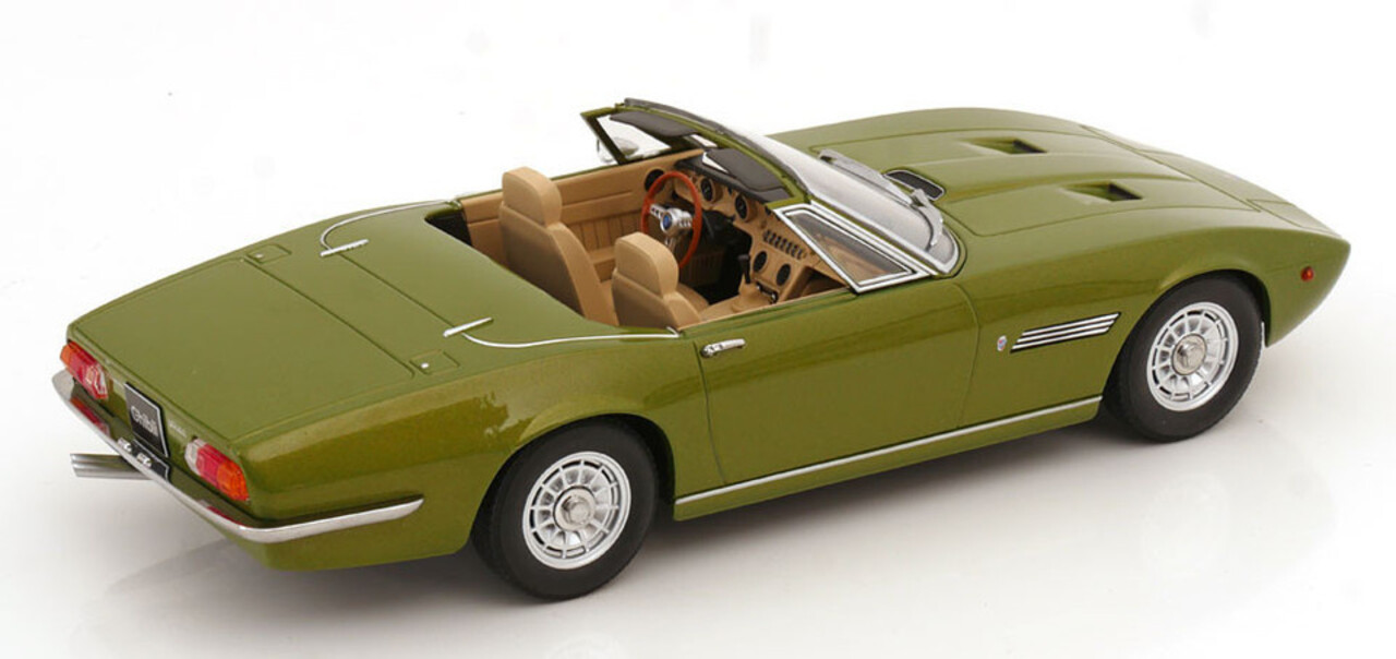 Maserati Maserati Ghibli Spider Cabriolet Open 1970 - 1:18 - KK Scale Maserati Maserati Ghibli Spider Cabriolet Open 1970 - 1:18 - KK Scale