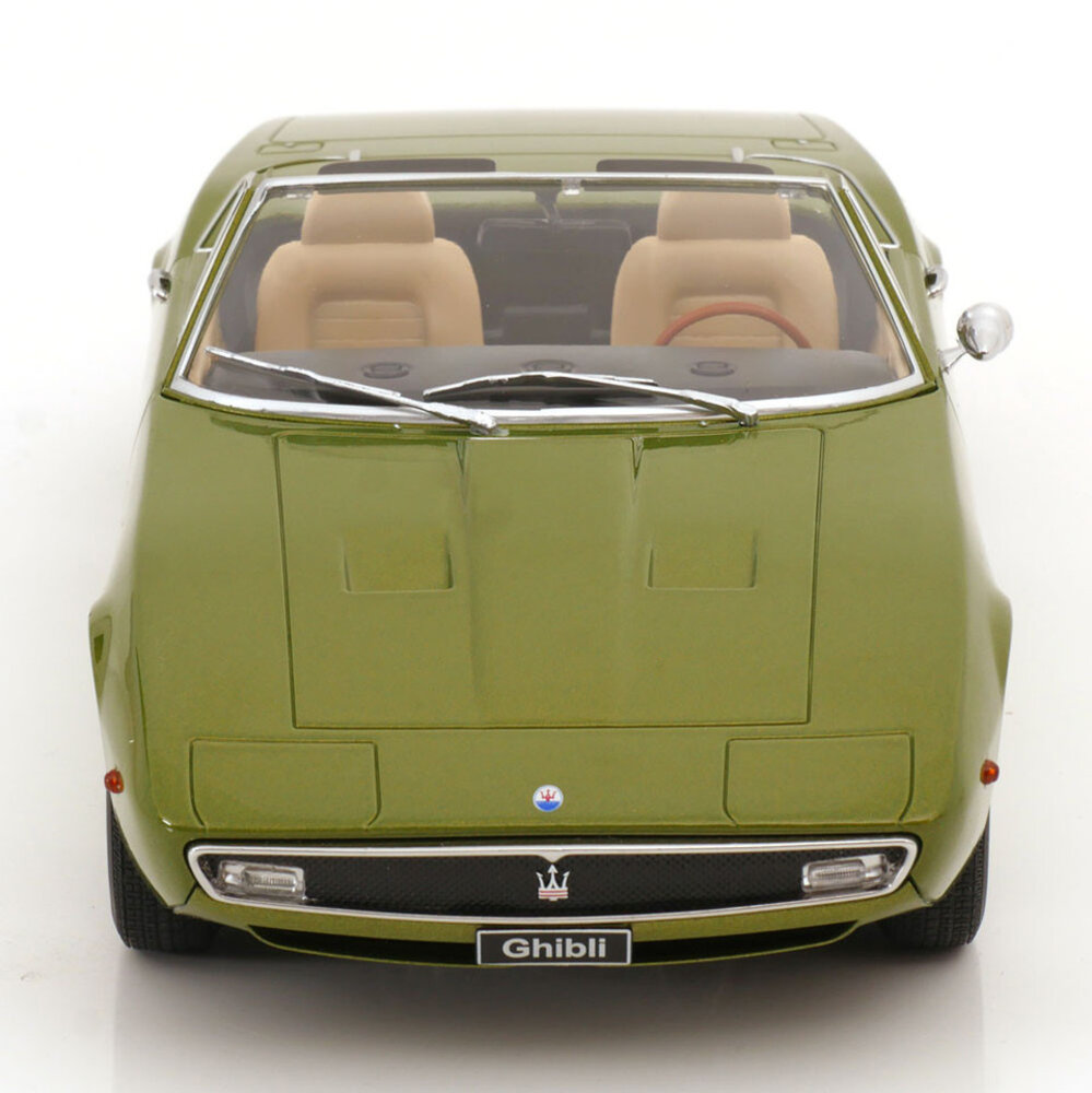 Maserati Maserati Ghibli Spider Cabriolet Open 1970 - 1:18 - KK Scale Maserati Maserati Ghibli Spider Cabriolet Open 1970 - 1:18 - KK Scale
