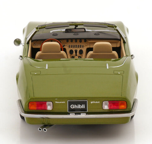 Maserati Maserati Ghibli Spider Cabriolet Open 1970 - 1:18 - KK Scale Maserati Maserati Ghibli Spider Cabriolet Open 1970 - 1:18 - KK Scale