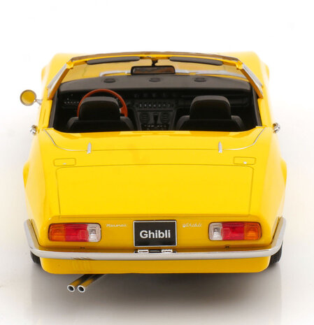 Maserati Maserati Ghibli Spider Cabriolet Open 1970 - 1:18 - KK Scale Maserati Maserati Ghibli Spider Cabriolet Open 1970 - 1:18 - KK Scale