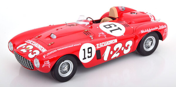 Ferrari Ferrari 375 PLUS #19 1-2-3 Winner Carrera Panamericana 1954 - 1:18 - KK Scale