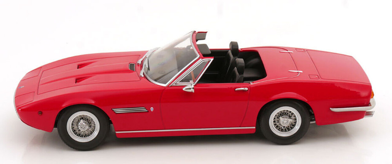 Maserati Maserati Ghibli Spider Cabriolet Open + Spoke Rims 1970 - 1:18 - KK Scale