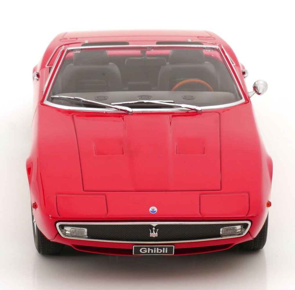 Maserati Maserati Ghibli Spider Cabriolet Open + Spoke Rims 1970 - 1:18 - KK Scale