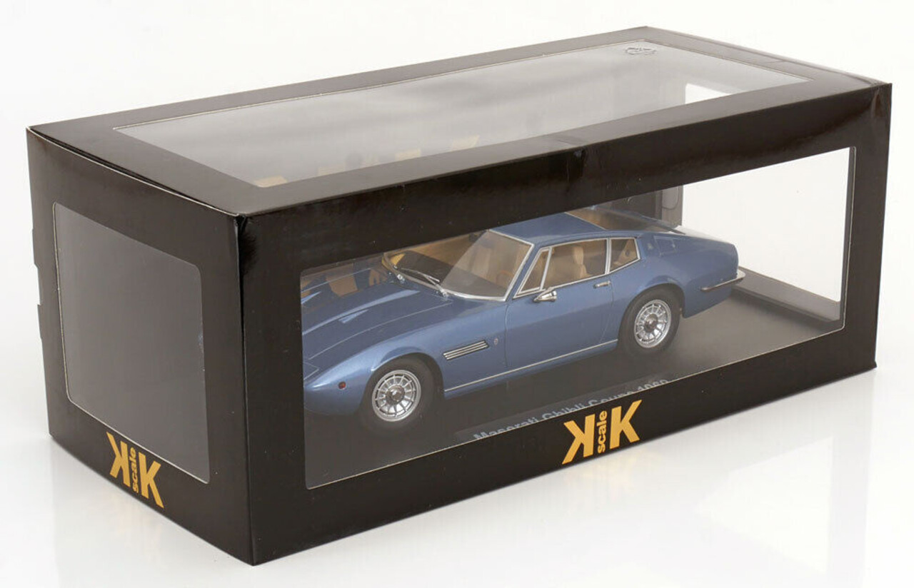 Maserati Maserati Ghibli Coupe 1969 - 1:18 - KK Scale Maserati Maserati Ghibli Coupe 1969 - 1:18 - KK Scale