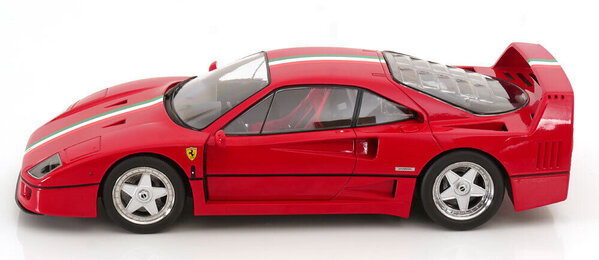 Ferrari Ferrari F40 (Italia Design + Red Seats) - 1:18 - KK Scale Ferrari Ferrari F40 (Italia Design + Red Seats) - 1:18 - KK Scale