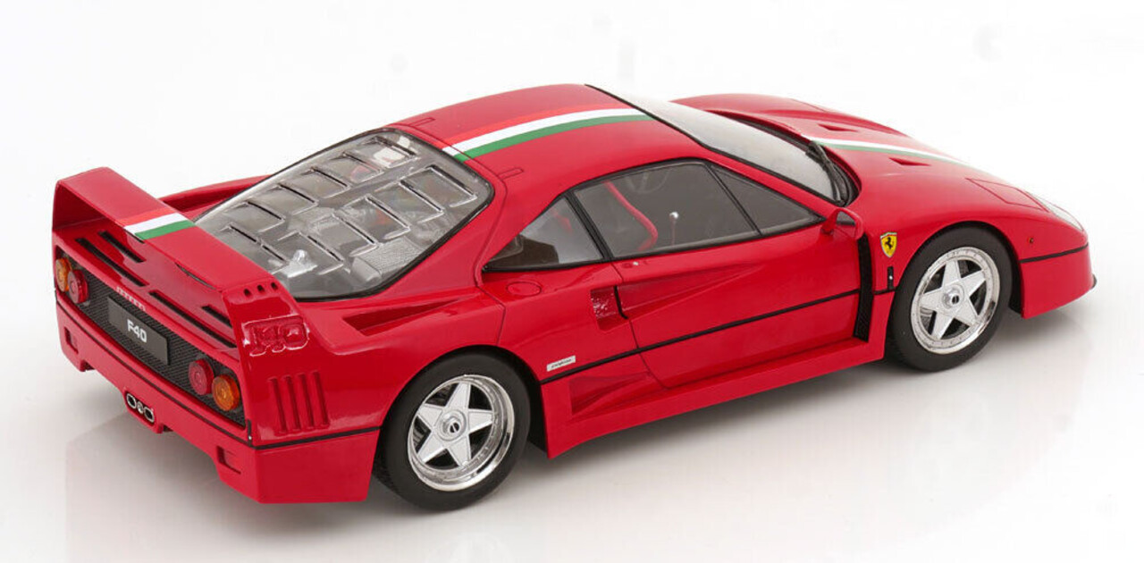 Ferrari Ferrari F40 (Italia Design + Red Seats) - 1:18 - KK Scale Ferrari Ferrari F40 (Italia Design + Red Seats) - 1:18 - KK Scale