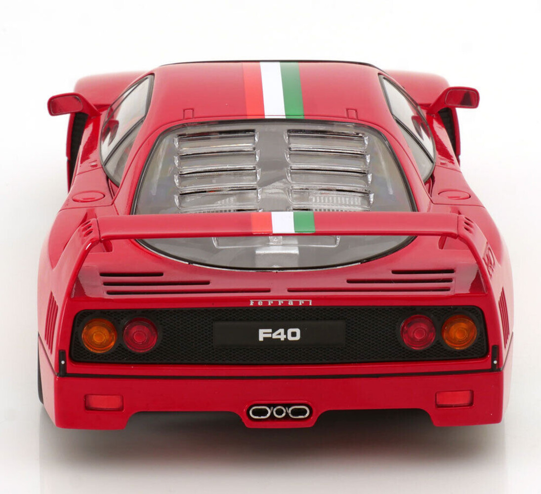 Ferrari Ferrari F40 (Italia Design + Red Seats) - 1:18 - KK Scale Ferrari Ferrari F40 (Italia Design + Red Seats) - 1:18 - KK Scale