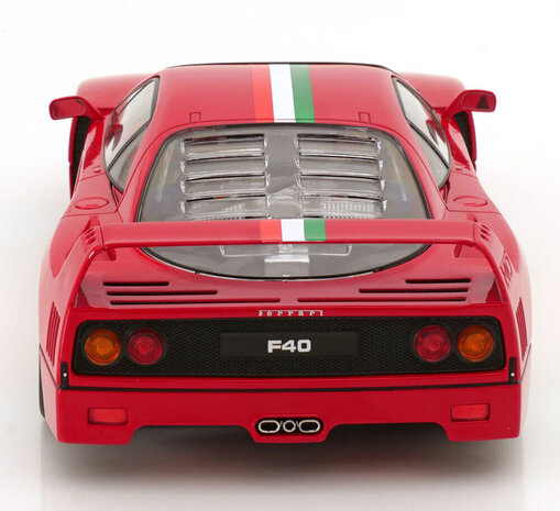 Ferrari Ferrari F40 (Italia Design + Red Seats) - 1:18 - KK Scale Ferrari Ferrari F40 (Italia Design + Red Seats) - 1:18 - KK Scale