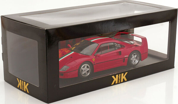 Ferrari Ferrari F40 (Italia Design + Red Seats) - 1:18 - KK Scale Ferrari Ferrari F40 (Italia Design + Red Seats) - 1:18 - KK Scale