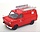 Ford Transit Delivery Van + Roof Rack 1965 'Fire Department Germany' - 1:18 - KK Scale