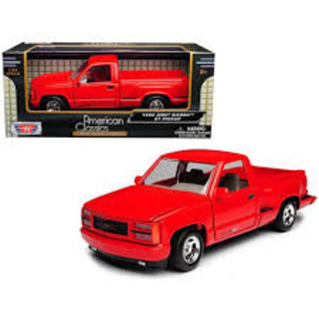 GMC GMC Sierra GT Pick Up 1992  - 1:24 - Motor Max GMC GMC Sierra GT Pick Up 1992  - 1:24 - Motor Max