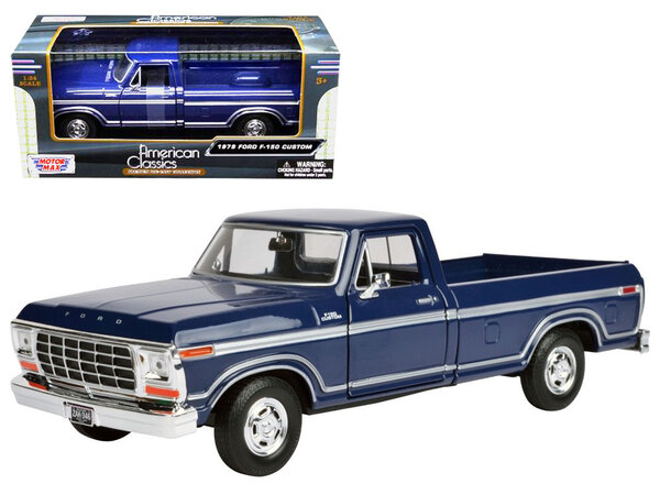 Ford Ford F-150 Pick-Up Custom 1979 - 1:24 - Motor Max Ford Ford F-150 Pick-Up Custom 1979 - 1:24 - Motor Max
