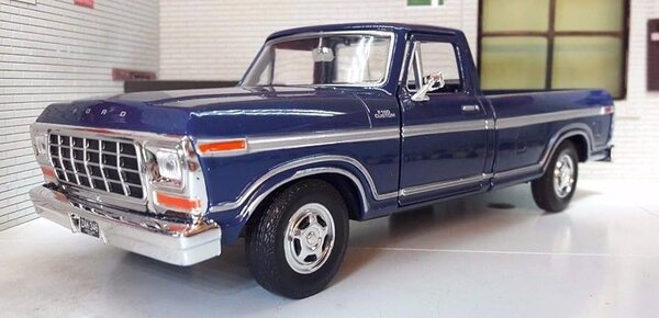 Ford Ford F-150 Pick-Up Custom 1979 - 1:24 - Motor Max Ford Ford F-150 Pick-Up Custom 1979 - 1:24 - Motor Max