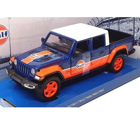 Jeep Jeep Gladiator Rubicon Crew Cab Pick Up Hard Top Closed 2021 'Gulf' - 1:27 - Motor Max Jeep Jeep Gladiator Rubicon Crew Cab Pick Up Hard Top Closed 2021 'Gulf' - 1:27 - Motor Max