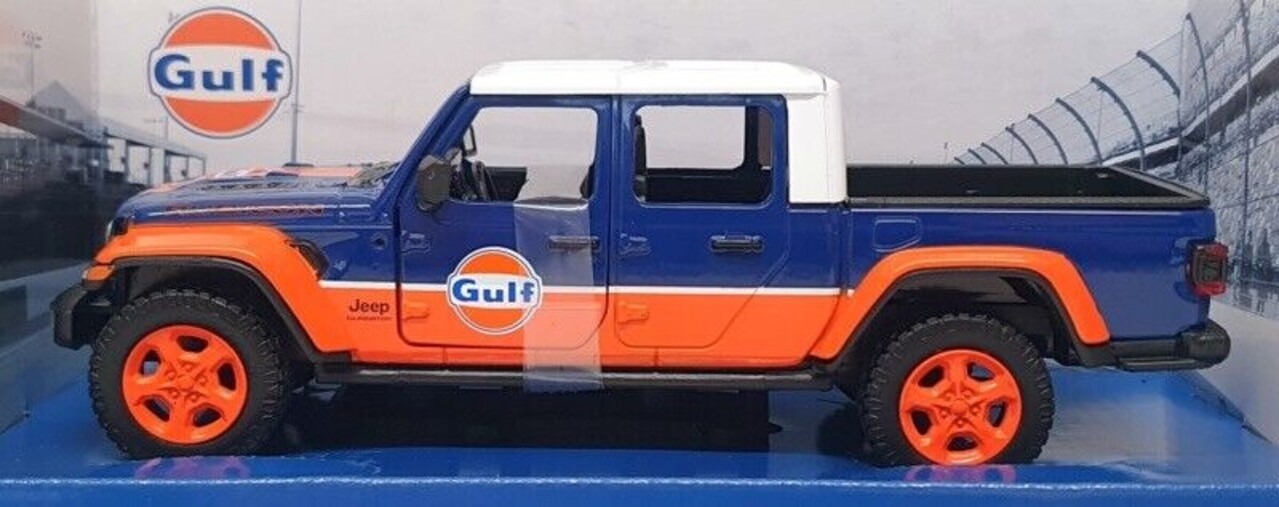 Jeep Jeep Gladiator Rubicon Crew Cab Pick Up Hard Top Closed 2021 'Gulf' - 1:27 - Motor Max         - Copy