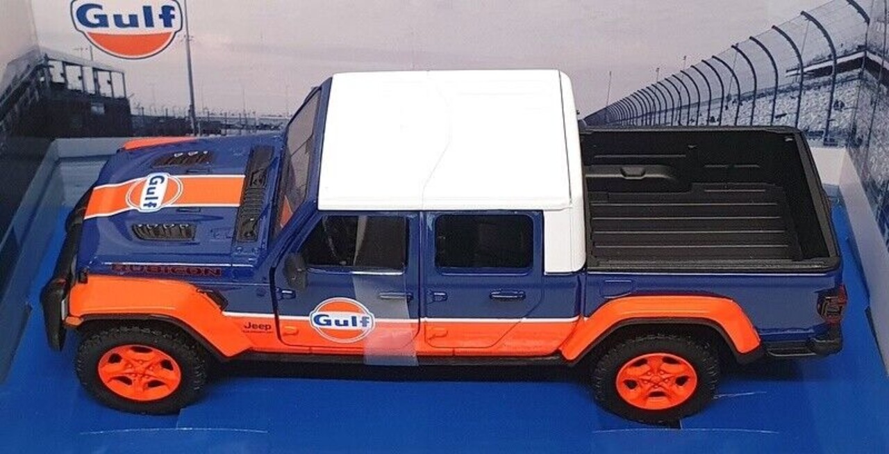 Jeep Jeep Gladiator Rubicon Crew Cab Pick Up Hard Top Closed 2021 'Gulf' - 1:27 - Motor Max         - Copy