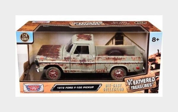 Ford Ford F-100 Pick-Up 'Weathered Treasures' 1972 - 1:24 - Motor Max