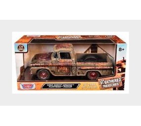 Chevrolet Chevrolet Apache Fleetside Pick-Up 1958 'Weathered Treasures' - 1:24 - Motor Max Chevrolet Chevrolet Apache Fleetside Pick-Up 1958 'Weathered Treasures' - 1:24 - Motor Max