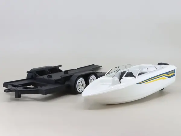 Ford Ford Pick-Up 1937 + Trailer + Speed Boat - 1:24 - Motor Max Ford Ford Pick-Up 1937 + Trailer + Speed Boat - 1:24 - Motor Max