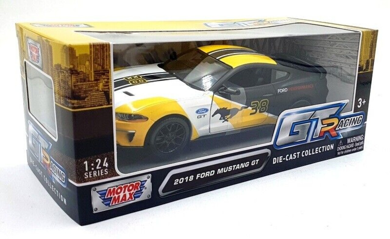Ford Ford Mustang GT #38 GT Racing 2018 - 1:24 - Motor Max Ford Ford Mustang GT #38 GT Racing 2018 - 1:24 - Motor Max