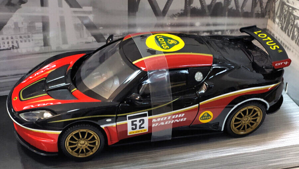 Lotus Lotus Evora S #52 GT Racing 2012 - 1:24 - Motor Max Lotus Lotus Evora S #52 GT Racing 2012 - 1:24 - Motor Max