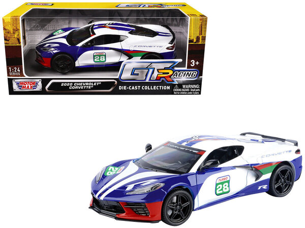 Chevrolet Chevrolet Corvette C8 #28 GT Racing  2020 - 1:24 - Motor Max Chevrolet Chevrolet Corvette C8 #28 GT Racing  2020 - 1:24 - Motor Max