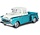 Chevrolet 3100 Stepside Pick-Up 'Get Low Series' 1957 - 1:24 - Motor Max
