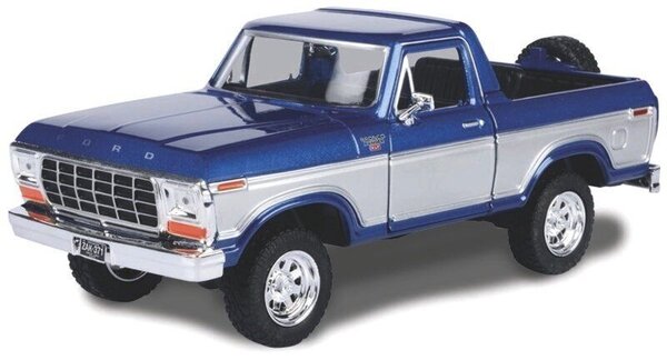 Ford Ford Bronco Open Top + Spare Tire 1978 - 1:24 - Motor Max Ford Ford Bronco Open Top + Spare Tire 1978 - 1:24 - Motor Max