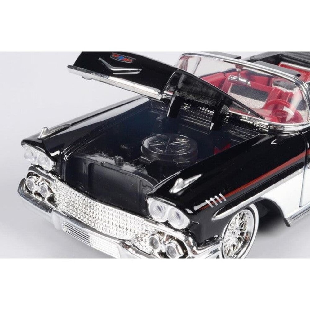 Chevrolet Chevrolet Impala Convertible 'Get Low' 1958 - 1:24 - Motor Max Chevrolet Chevrolet Impala Convertible 'Get Low' 1958 - 1:24 - Motor Max