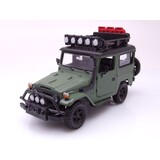 Toyota Toyota FJ40 Hard Top Off Road Version + Roof Rack 1974 - 1:24 - Motor Max