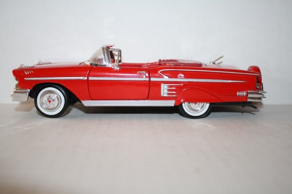 Chevrolet Chevrolet Impala Convertible 1958 - 1:24 - Motor Max Chevrolet Chevrolet Impala Convertible 1958 - 1:24 - Motor Max