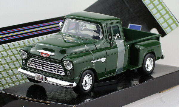 Chevrolet Chevrolet 5100 Stepside Pick-Up 1955 - 1:24 - Motor Max