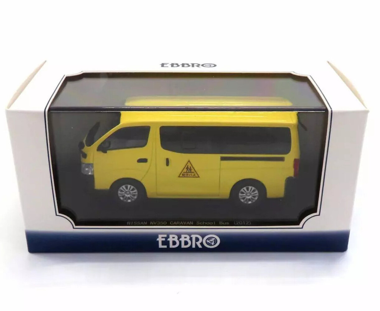 Nissan Nissan NV350 Caravan School Bus 2012 - 1:43 - Ebbro Nissan Nissan NV350 Caravan School Bus 2012 - 1:43 - Ebbro