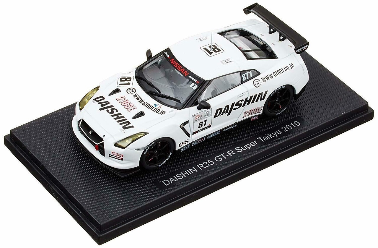 Nissan Nissan Daishin R35 GT-R #81 Super Taikyu 2010 - 1:43 - Ebbro Nissan Nissan Daishin R35 GT-R #81 Super Taikyu 2010 - 1:43 - Ebbro