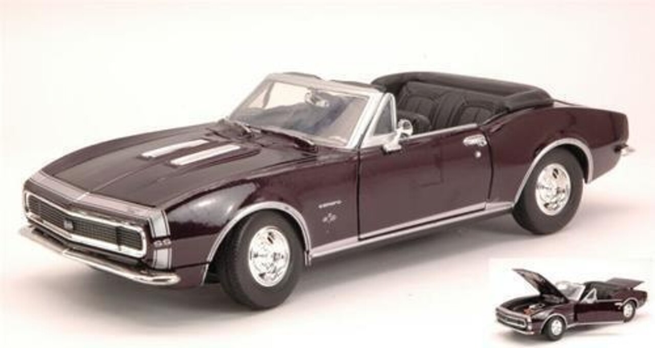Chevrolet Chevrolet Camaro SS Convertible 1967 - 1:24 - Motor Max Chevrolet Chevrolet Camaro SS Convertible 1967 - 1:24 - Motor Max