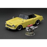 Nissan Datsun Fairlady 2000 (SR311) + U20 Engine - 1:18 - Ignition Model Nissan Datsun Fairlady 2000 (SR311) + U20 Engine - 1:18 - Ignition Model