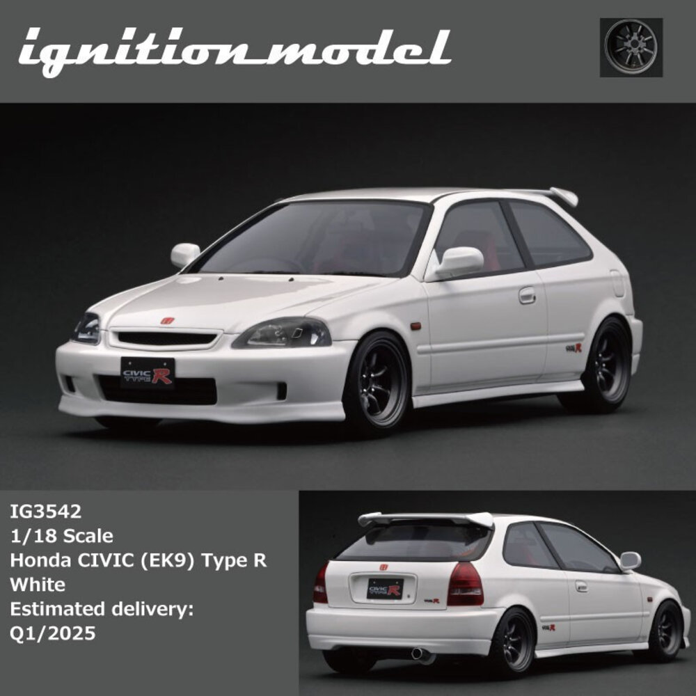 Honda Honda Civic (EK9) Type R - 1:18 - Ignition Model