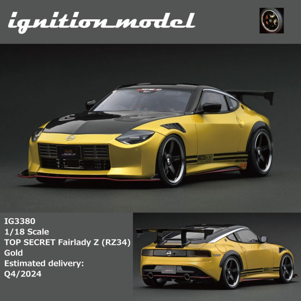 Nissan Nissan Top Secret Fairlady Z (RZ34) - 1:18 - Ignition Model Nissan Nissan Top Secret Fairlady Z (RZ34) - 1:18 - Ignition Model