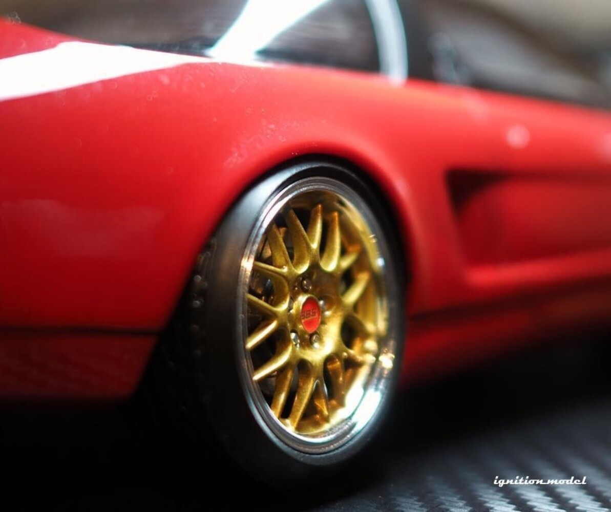 Honda Honda NSX (NA1) 17-Inch BBS RG-R Type Wheels - 1:18 - Ignition Model